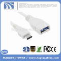 10CM USB 3.0 AF a USB-C 3.1 Tipo C macho OTG Data Cable Conector Adaptador Para Macbook Nokia N1 Disco Duro